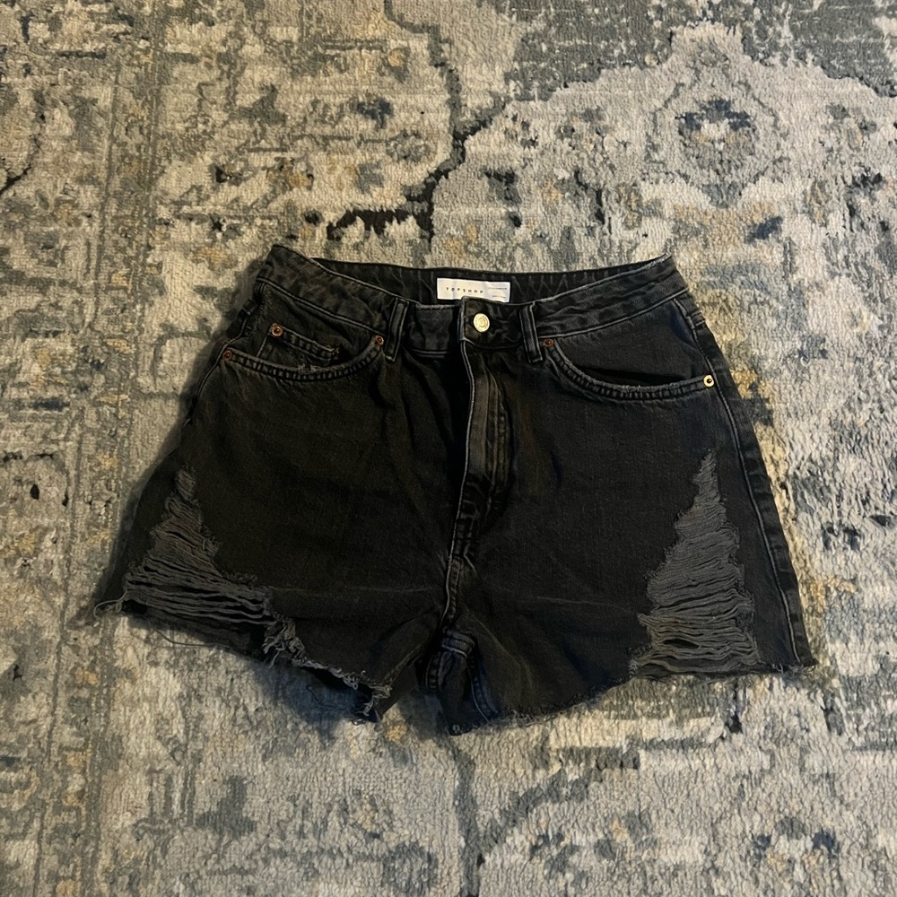 TOPSHOP Distressed Women’s Shorts